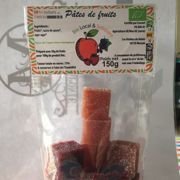 Pâtes de fruits