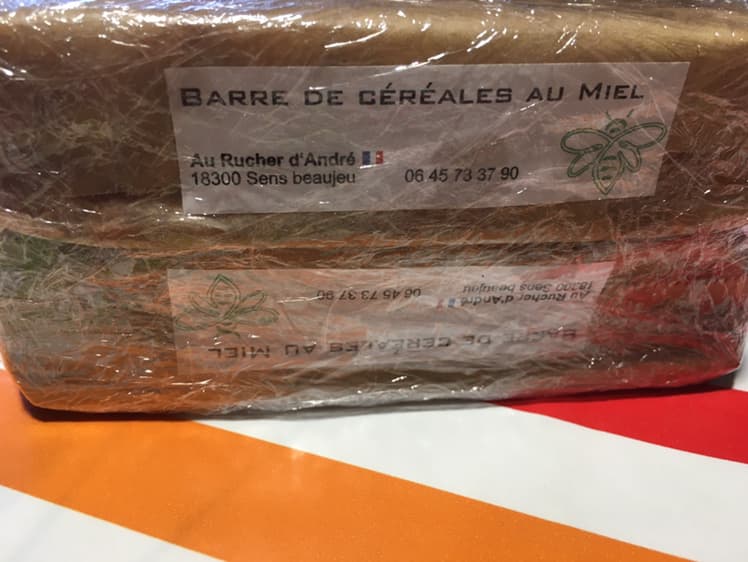 Barres Céréales Miel